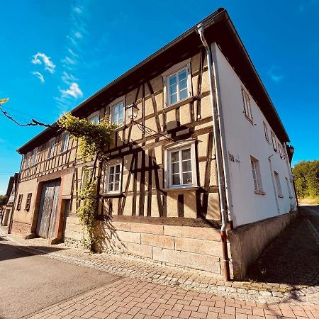 Villa Auszeit - Historisches Ferienhaus in der Südpfalz Dierbach Exterior foto