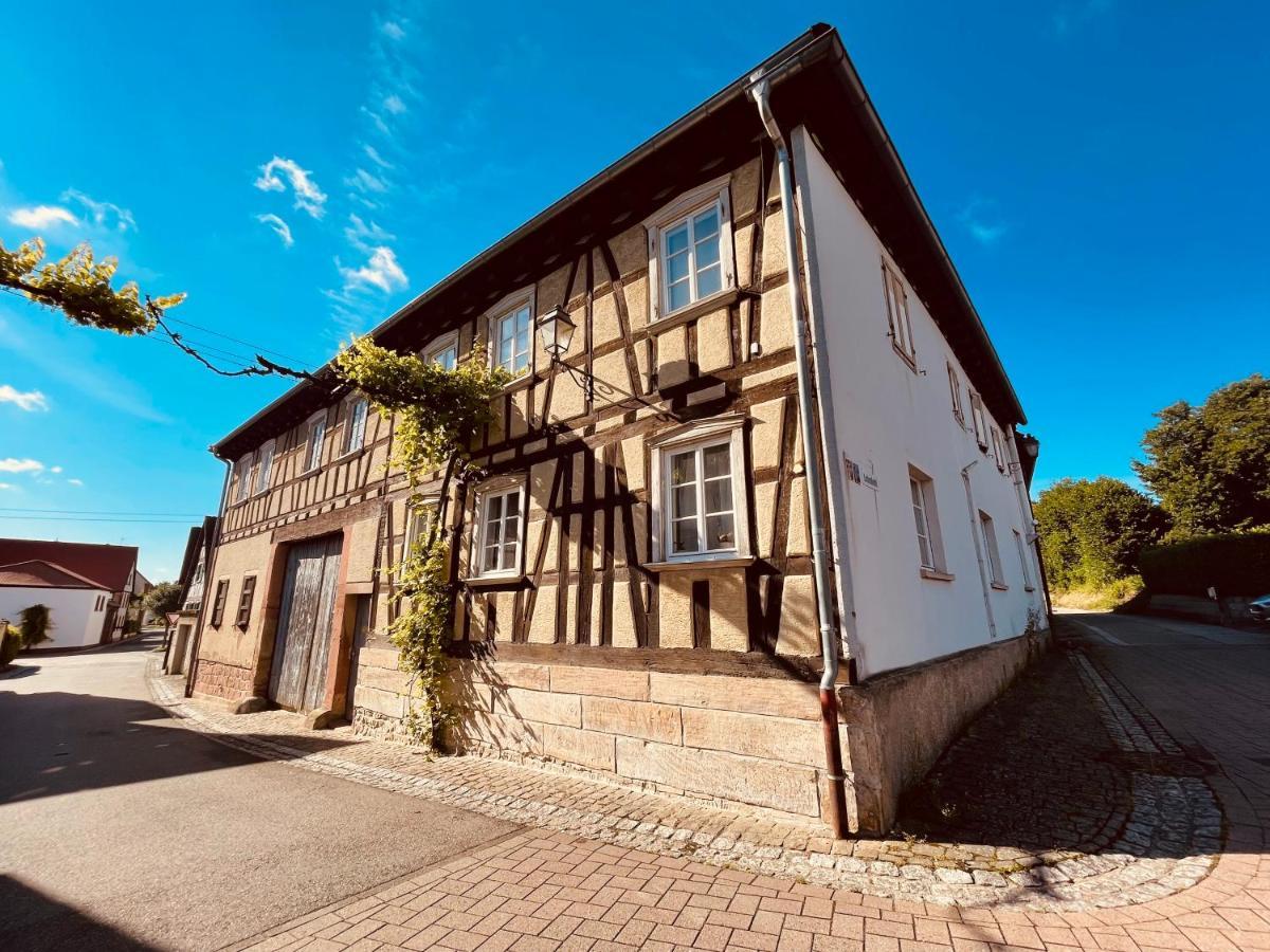 Villa Auszeit - Historisches Ferienhaus in der Südpfalz Dierbach Exterior foto