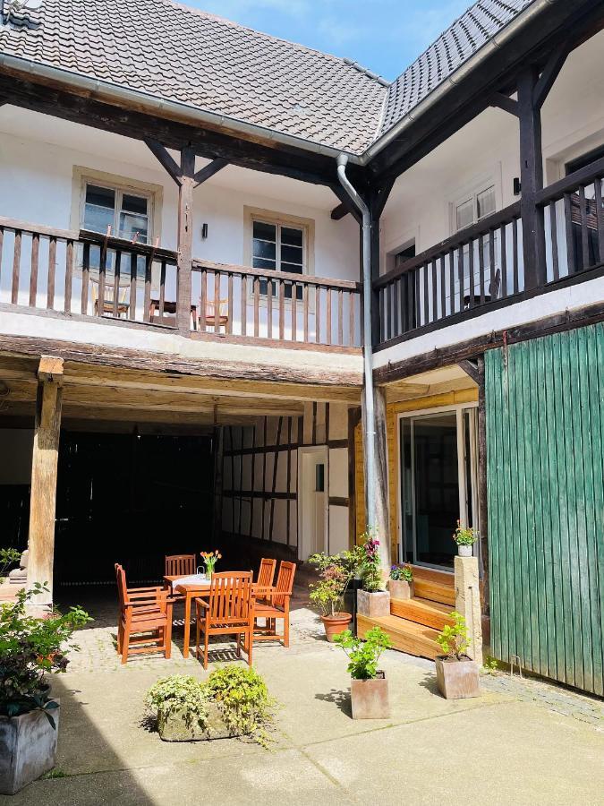 Villa Auszeit - Historisches Ferienhaus in der Südpfalz Dierbach Exterior foto