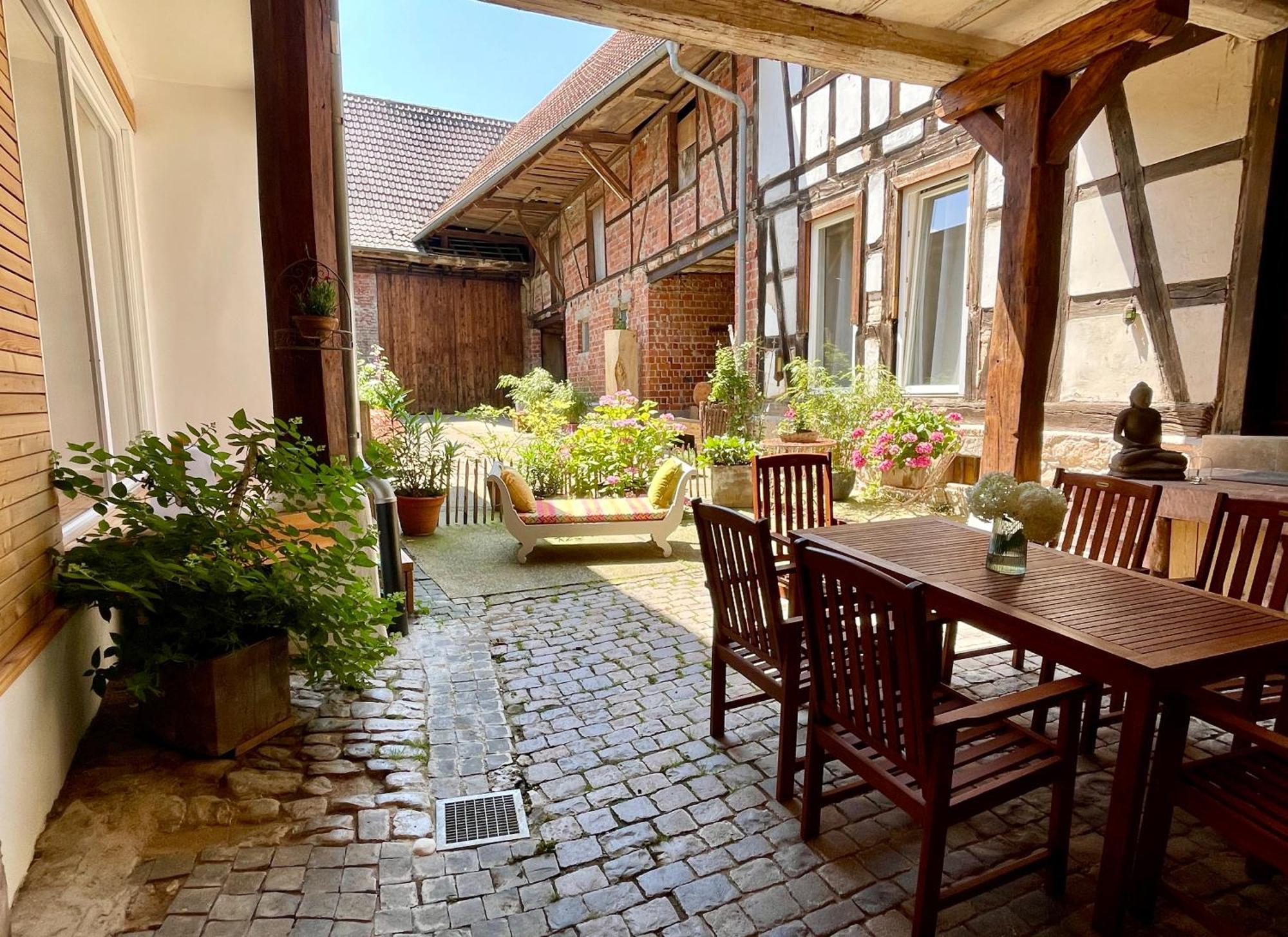 Villa Auszeit - Historisches Ferienhaus in der Südpfalz Dierbach Exterior foto