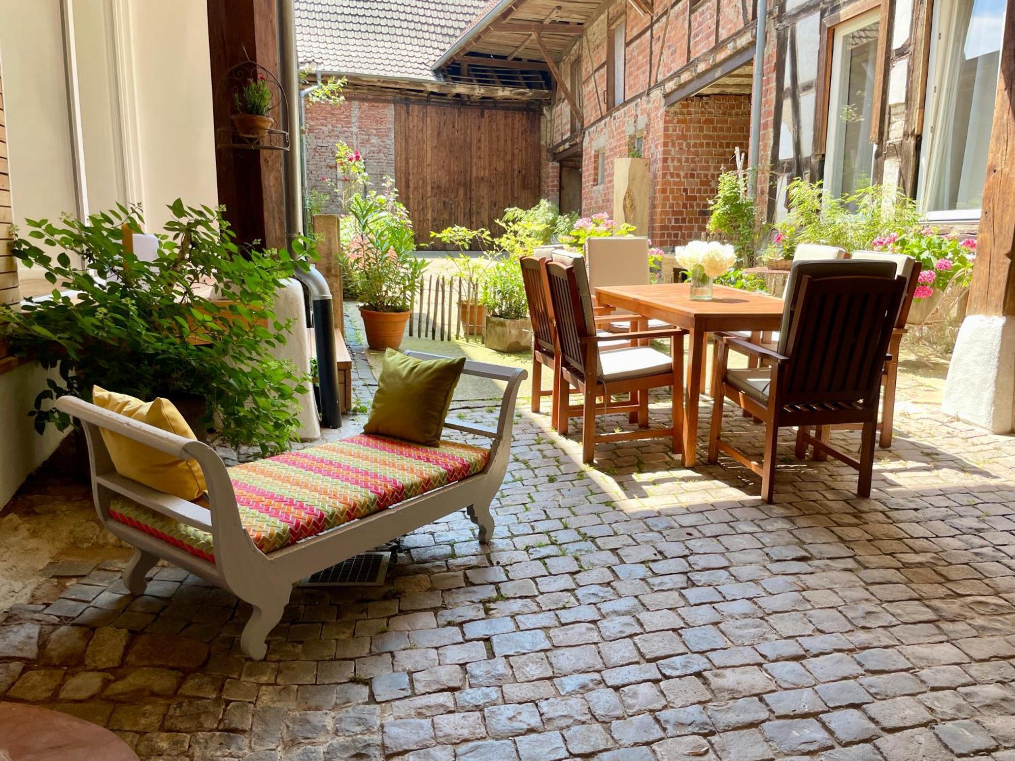 Villa Auszeit - Historisches Ferienhaus in der Südpfalz Dierbach Exterior foto